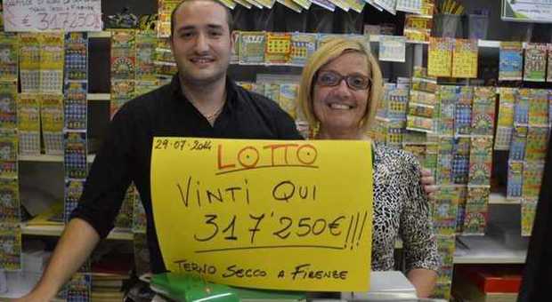 Pensionato vince 371 mila euro al Lotto con un terno secco su Firenze