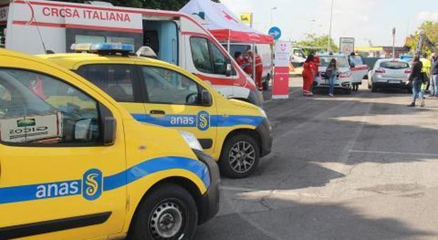 Perugia, emergenza covid-19 arriva "Save the Trucker": Anas e Croce Rossa in campo per la sicurezza degli autotrasportatori