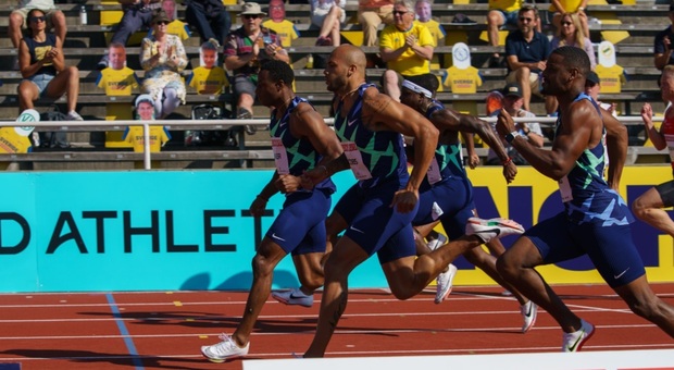 Atletica, Jacobs è secondo con il tempo di 10'05 a Stoccolma