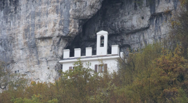 La chiesetta di San Micel, sopra Fonzaso