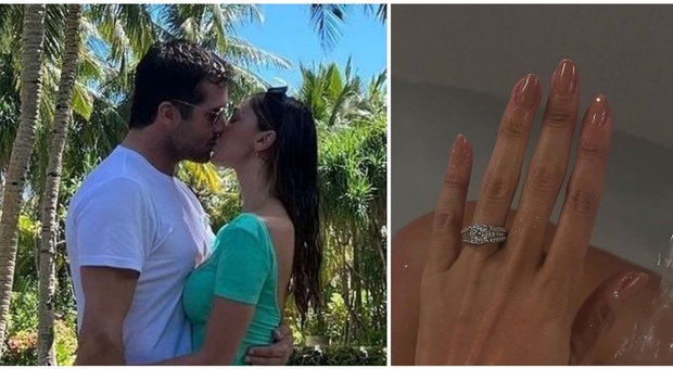 Belen sposa Elio Lorenzoni, la proposta di nozze alle Maldive e l'anello da sogno: «Ho detto sì»