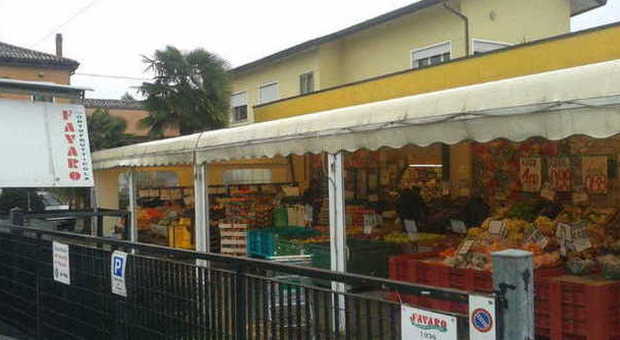 Il negozio "Favaro" a Mirano