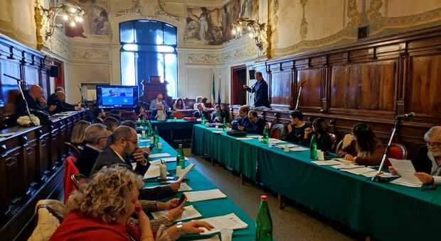 Consiglio comunale di Rieti (foto d'Archivio)