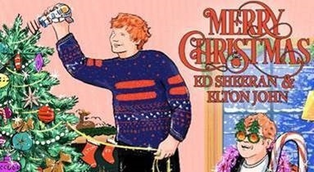 «Merry Christmas»: Ed Sheeran ed Elton John per la prima volta insieme