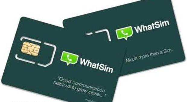 Arriva «WhatSim», la prima «WhatsApp Sim»: ecco di cosa si tratta