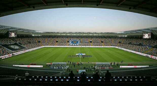 Lo stadio Friuli dove gioca l'Udinese