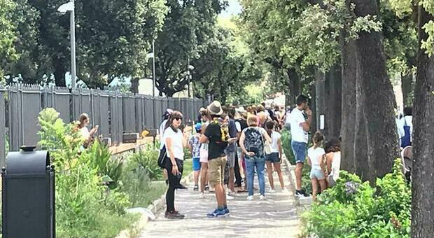 Scavi di Pompei, ressa agli ingressi: turisti in fila sotto il sole per ore