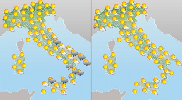 Meteo, le previsioni: il maltempo si sposta al Centro-Sud, nel weekend migliora in tutta Italia