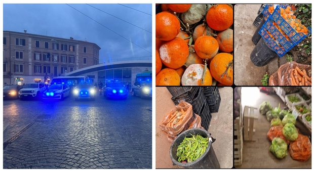 Ancona, controlli a raffica: multato supermarket sporco, 100 kg di frutta da buttare via