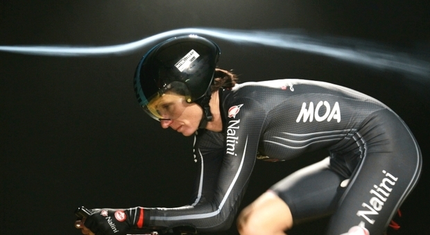 La ciclista Christiane Koschier