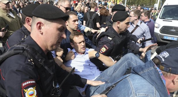 Russia, proteste anti-Putin: fermi in molte città