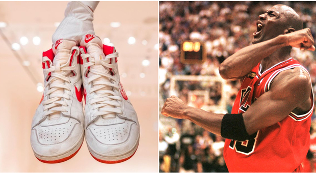 Sneaker, le Air Ship di Jordan record: vendute all'asta per 1,4 milioni di dollari