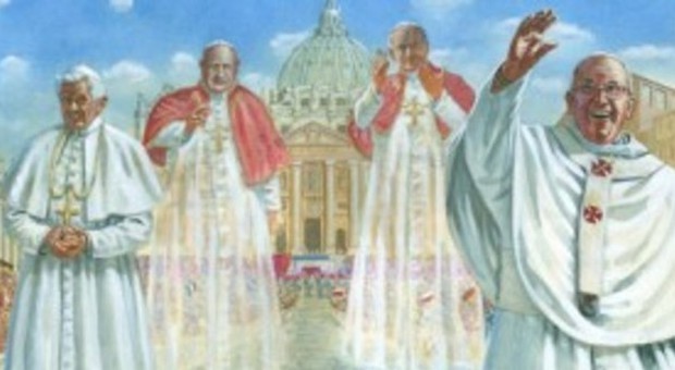 Il giorno dei quattro Papi di Luciano Castro