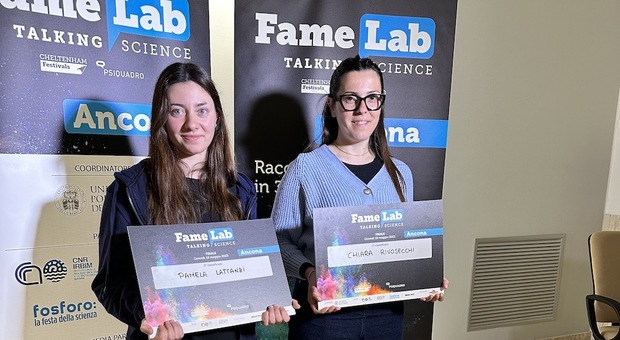 Chiara Rivosecchi e Pamela Lattanzi vincono Famelab Ancona