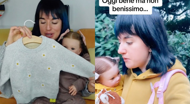 Spopola su Tik Tok "RebornbabyGiulia" la ragazza che costruisce bambole iperealistiche e le tratta come figli