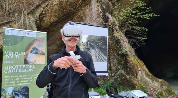 Il tour virtuale delle Grotte del Caglieron