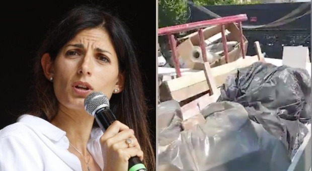 Virginia Raggi, il video dell'incivile che trasporta rifiuti edili senza documenti: «Multa da 3.100 euro»
