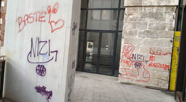 I vandali della basilica sono stati multati con 500 euro