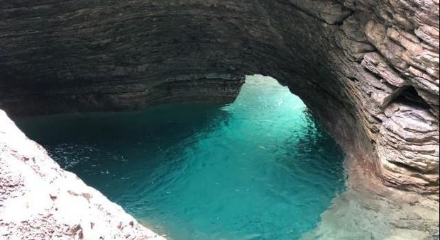 La grotta azzurra di Mel