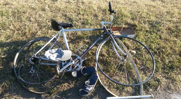 Pesaro, ciclista travolto da un'auto Anziano grave, ricoverato a Torrette