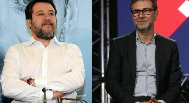 Salvini saluta l'addio alla Rai di Fazio e Littizzetto: "Belli ciao". Tutti gli scontri