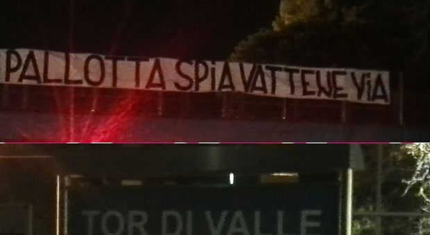 Roma, i tifosi contro Pallotta: «Spia vattene via. Usa e getta»