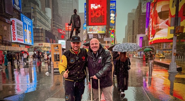 Ciro Iovine e Ciro Vitiello a Times Square