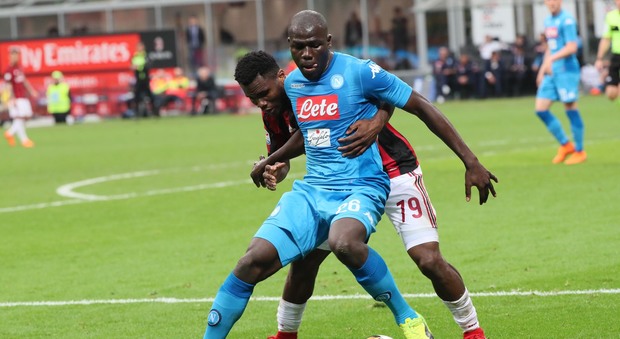Koulibaly, l'amarezza dopo il Milan: «Ma guai a pensare alla Juventus»