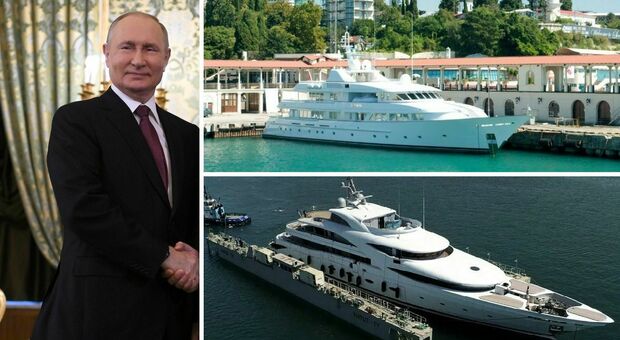 Putin, la flotta di superyacht che vale 1 miliardo di euro: dalle piscine a scomparsa a bordo ai bagni in oro