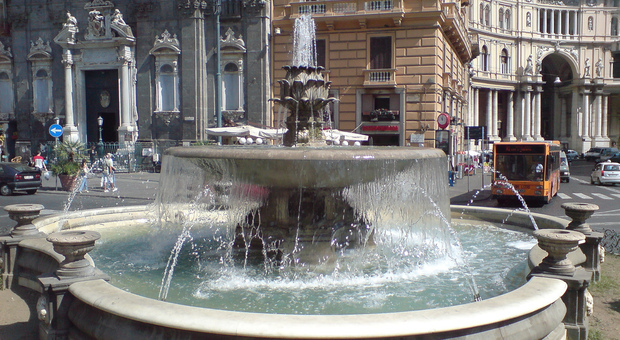 Napoli, l'azienda Abc gestirà la manutenzione di 14 fontane monumentali