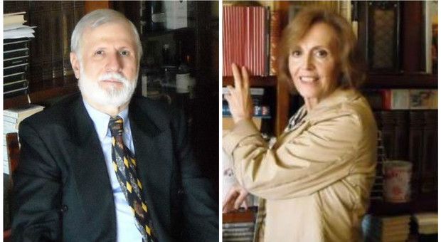 Ernesto Cardosi e la moglie, Anna Recalcati