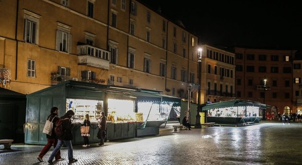 Piazza Navona flop: bancarelle deserte, niente attività per i bambini