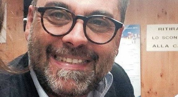 Enrico Giacetti, 46 anni,morto mentre stava tornando a casa in bicicletta da una cena da amici
