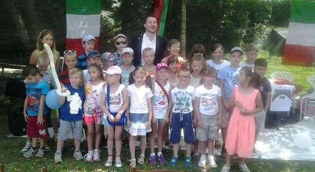 Bimbi bielorussi ospiti di "Q16": gran festa dei volontari alla Gazzera