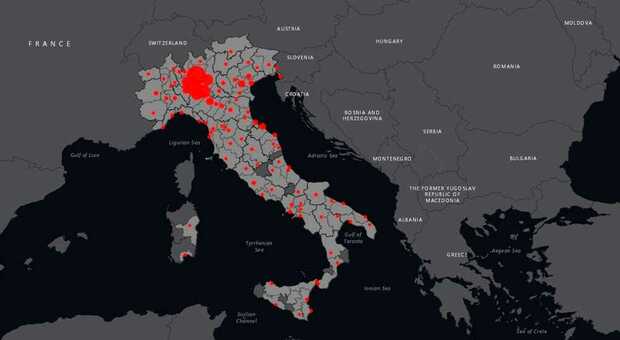 Contagi Covid: da Milano a Torino, Napoli e Roma la mappa delle città più colpite