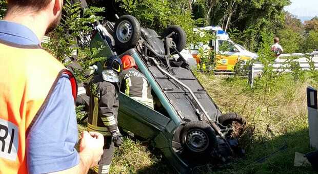 Trichiana, incidente mortale con la Fiat Panda: morto un uomo