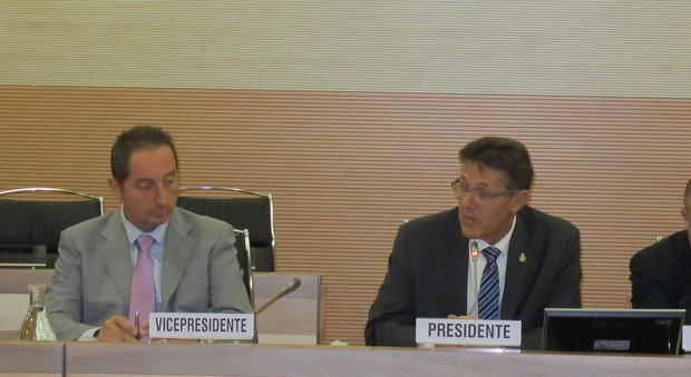 Maurizio Bonotto, vicepresidente e Stefano Marcon, presidente della provincia di Treviso