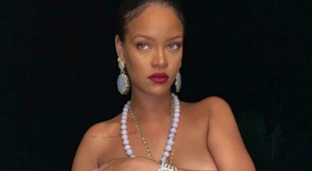 La pop star Rihanna