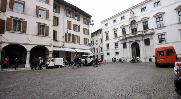 Piazza Marconi a Udine