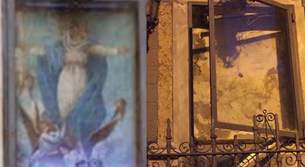 Edicole votive vandalizzate a Napoli. L'appello: «Lanciamo raccolta fondi»