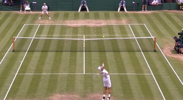 Berrettini in finale a Wimbledon: il video del match point