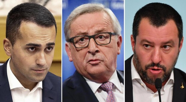 Juncker contro Salvini e Di Maio: «Sboccati». La replica: «Ue dei banchieri ha ore contate»
