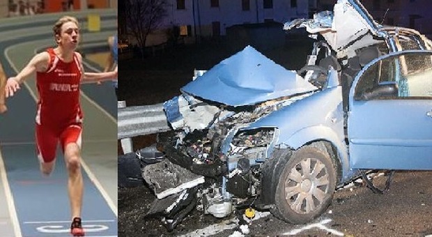 Sebastiano, 18 anni, muore sul colpo, gravissimo l'amico 19enne al volante