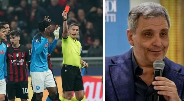 Milan-Napoli, lo scrittore De Giovanni choc: «Arbitro marrone e maleolente»