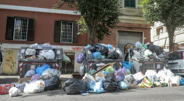 immagine Pigneto, emergenza raccolta dei rifiuti