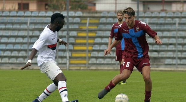 Giuseppe Palma al rientro, in foto la scorsa stagione contro la Vibonese