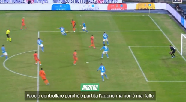 L'azione del primo gol dlel'Inter