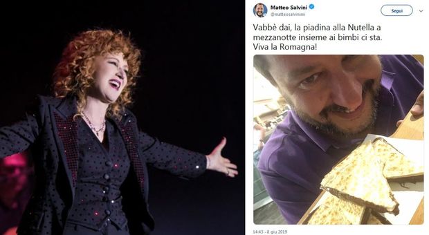 Salvini e la Nutella, sberleffo social di Fiorella Mannoia