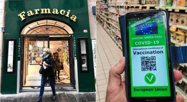 Green pass, la denuncia delle farmacie nel Lazio: «Più di 120 richieste al giorno. Non siamo una stamperia»
