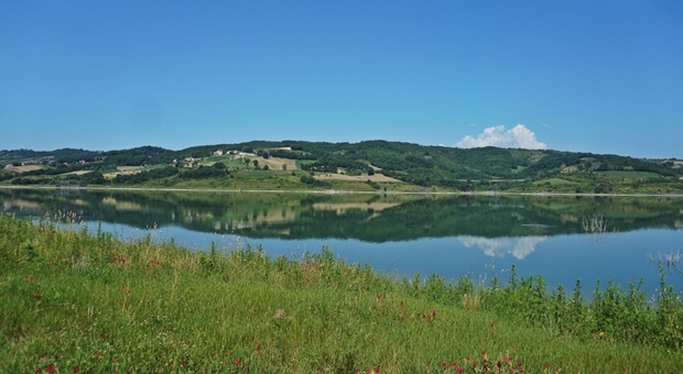 Il lago di Campolattaro